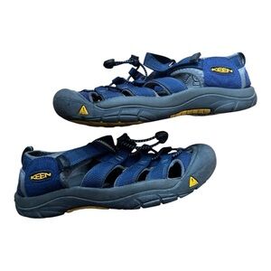 Keen Newport H2 Waterproof Sport Blue Men's Sandals Size: US 6